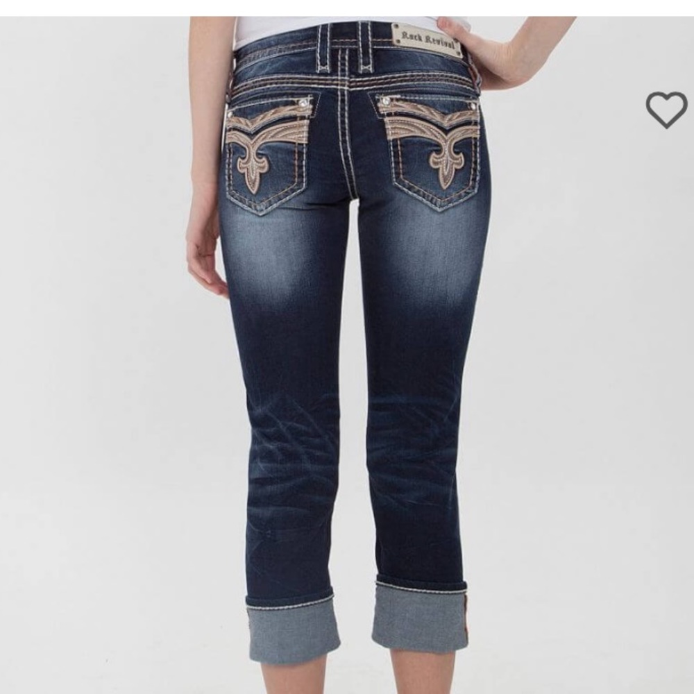 Sorrel Capri Rock Revival size 28